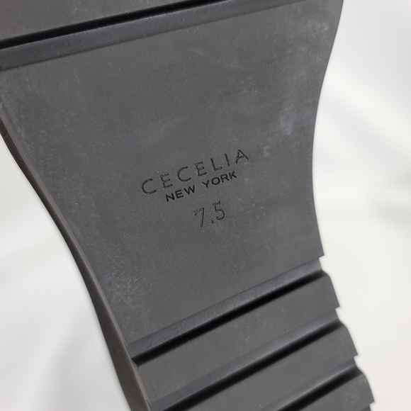 Cecelia New York Gemma Wedge Booties Sz 7.5 M - Picture 10 of 16